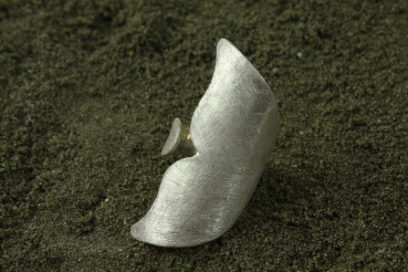 Preview: Silberring Wal-Schwanzflosse