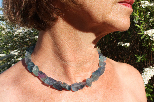 Collier Fluorit